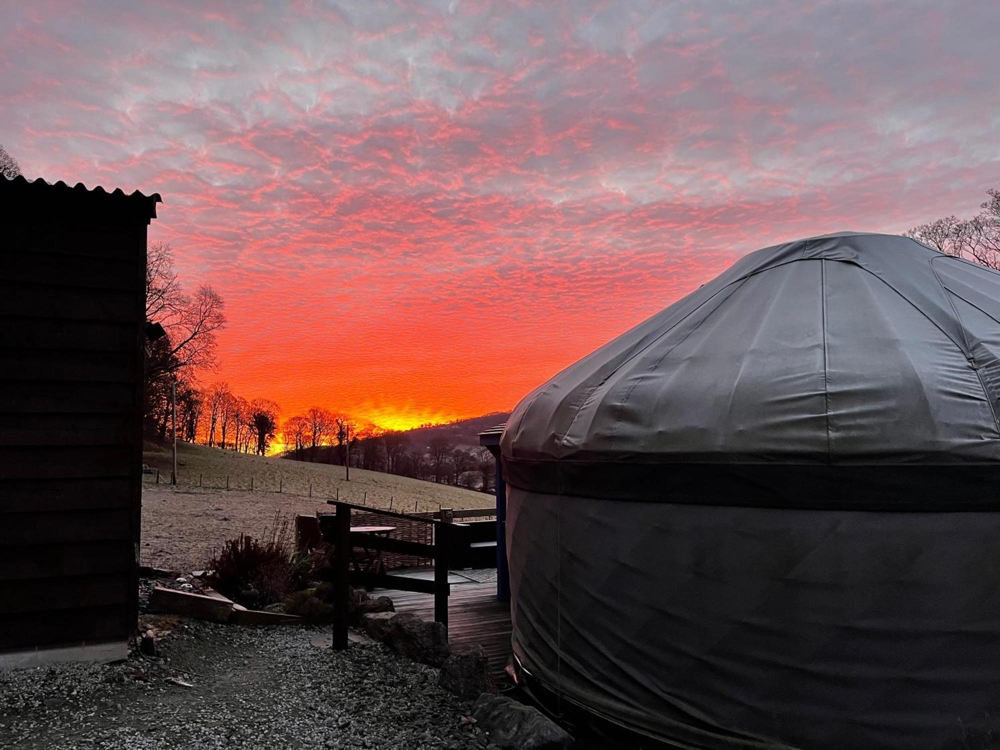Hotel Sunbank Yurt Llangollen Exterior foto